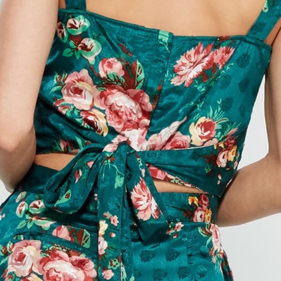 Walter Baker Brenda floral crop top SIZE MEDIUM - Picture 3 of 8